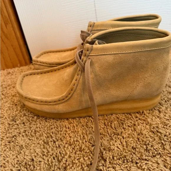 Men's/Boys Clarks original Wallabee Shoes - Picture 4 of 5